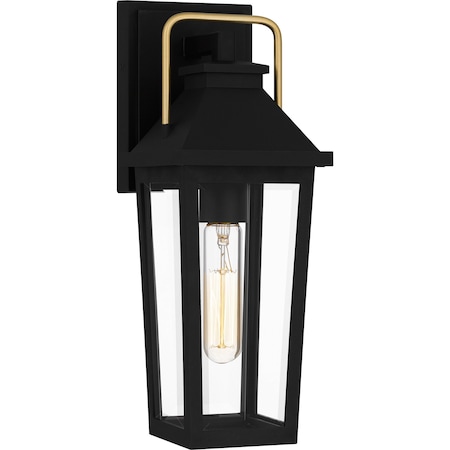 Quoizel Buckley Outdoor Wall 1 Light Matte Black BUK8405MBK